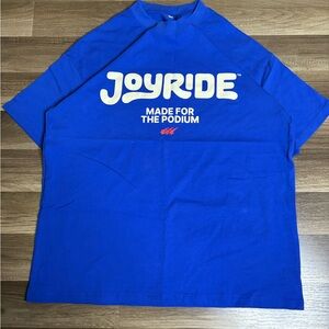 Joyride Graphic Print Blue Men's L Short Sleeve Jersey T-Shirt sold out!!